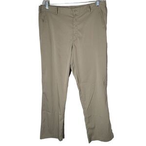 Nike Golf Chino Pants Men's Size 36 X 32 Khaki Athleisure Sports Casual Comfort